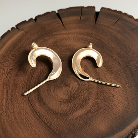 Curve Stud Earrings